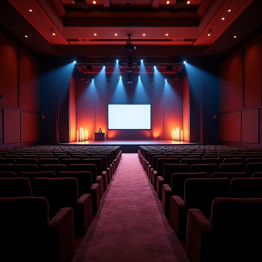 Конференц-зал для крупного мероприятия